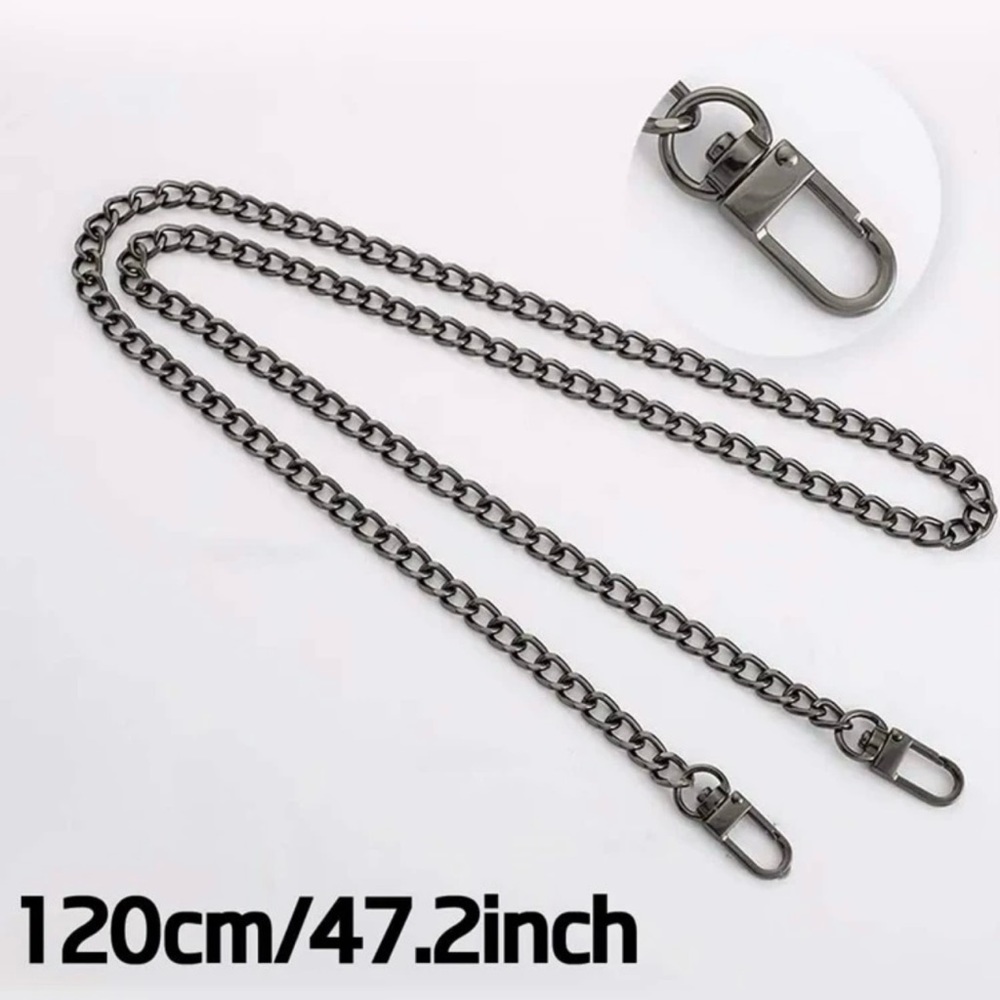 Black Aftermarket Replacement Chain Length 47.24" - Picture 2 of 15